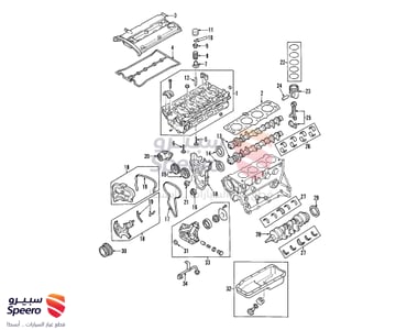 Piston Ring Set - 93740225