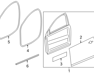 power window regulator F.R - 95226746