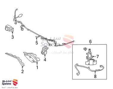 Ultrasonic Sensor Assembly-P.A.S - 95720B8300M8S
