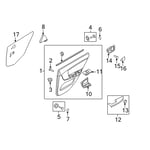 صورة Rear Door Locking Actuator, Left
