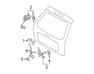 trunk lock - 957501F020