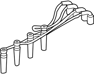 Spark Plug Wire - 96497773