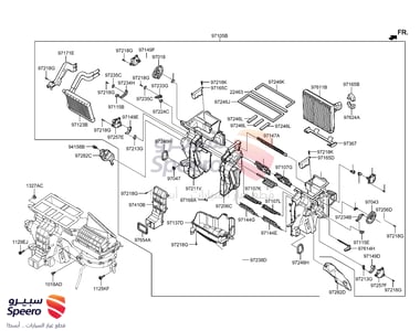 CORE & SEAL ASSY-EVAPORATOR - 97139D5000
