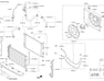 A\C Radiator - 97606B2001