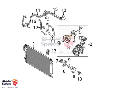 COMPRESSOR ASSY-COOLER - 977012D700