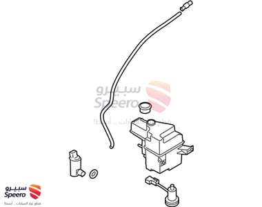 Windshield Washer Reservoir Assembly - 986112M000