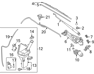 Windshield Washer Reservoir Assembly - 98620F2500