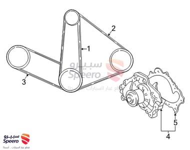 Steering Belt - 9936330750