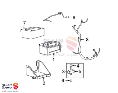 قربة ماء مساحات - 9L1Z10732A