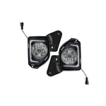 صورة طقم كشاف ضباب تويوتا هايس 2014 - LED