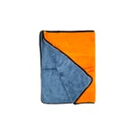 صورة قماش ميكروفايبر وجهين للتمسيح برتقالي و رمادي 60×40 - زيروكس ZEROX