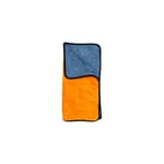 صورة قماش ميكروفايبر وجهين للتمسيح برتقالي و رمادي 40×40 - زيروكس ZEROX