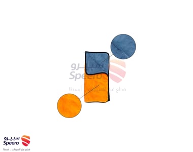 قماش ميكروفايبر وجهين للتمسيح برتقالي و رمادي 40×40 - زيروكس ZEROX - AM000268