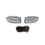 صورة طقم كشاف ضباب تويوتا لاندكروزر 98-2006 - LED