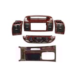 صورة بكج ديكور ريش مكيف و ديكور كنترول المكيف، ديكور جير بغطاء كامري 2003-2006 - خشبي