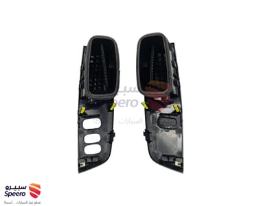 ديكور المكيف & ريش مكيف مع القاعدة تويوتا لاندكروزر 2003-2007 - أسود - AM000670