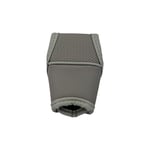 صورة تلبيسة قير جلد فتحتين جانبيتين - رصاصي