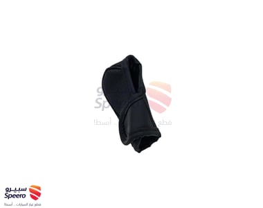 تلبيسة قير جلد فتحة امامية - أسود - AM000777