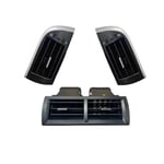 صورة بكج ديكور ريش مكيف وسط & ريش مكيف اطراف جانبية اسود كامري 2012-2016