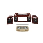 صورة بكج ديكور ريش مكيف وسط مع اطراف جانبية خشبي & لمبة سقف ستاندرد كامري 2003-2006