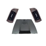 صورة بكج ديكور طبلون فوق الساعة مع ريش مكيف اطراف جانبية خشبي كامري 2012-2016