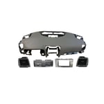 صورة بكج قشرة طبلون كامل رصاصي مع ريش مكيف وسط واطراف جانبية وديكور مسجل كامري 2007-2011