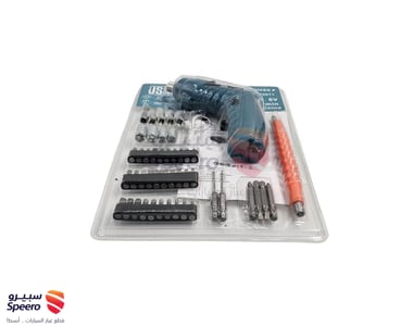 دريل مفك لاسلكي 3.6 فولت قابل للطي مع كشاف JSA - AM001019