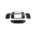 صورة بكج ديكور ريش مكيف و ديكور مفتاح المكيف لكامري 2003-2006 رصاصي