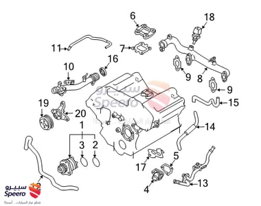 طرمبة ماء - B1010JK00C