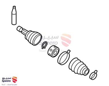 Outer Front CV Boot - C92DAJA02A