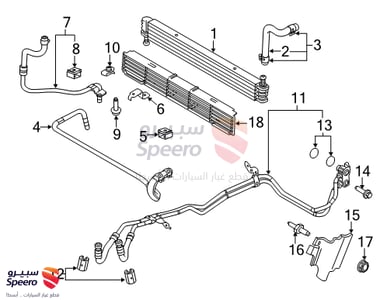Oil Cooler - DL3Z7A095A