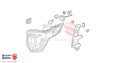 اسطب ركن خلفي يسار