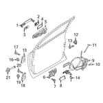 قفل باب أمامي يسار H06014BA0A