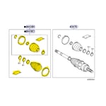 صورة BOOT KIT, FRONT DRIVE SHAFT, IN & OUTBOARD, LH