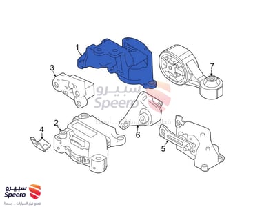 كرسي مكينة فوق يمين - 112106CA0A