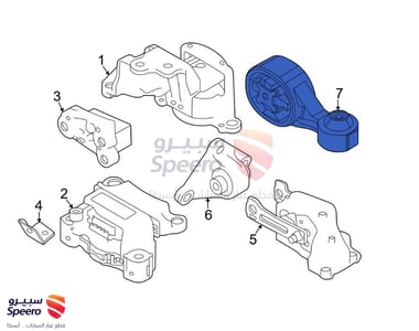 كرسي مكينة تحت يمين - 113506CA0A
