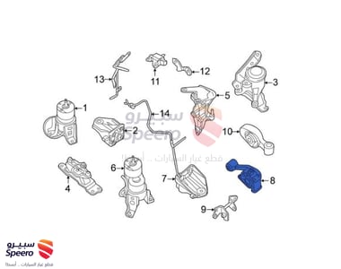 كرسي قير خلفي - 113604RA0A