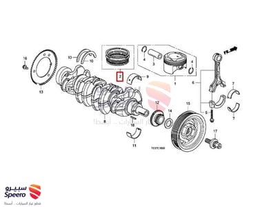 Engine Rings - 13011R40A12