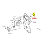 Front Engine Oil Seal 130425TA1A