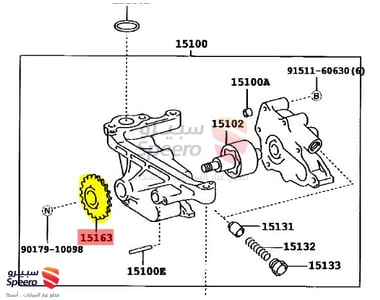 ترس طرمبة زيت - 1516366021