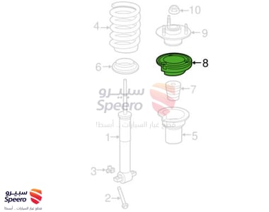 Shock Absorber Seat Rubber - 15803177