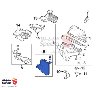 Air Duct - 165856CA0A