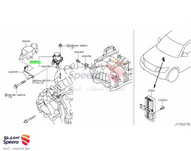 Fuel Pump - 166301LA0A