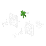 صورة مروحة رديتر يسار