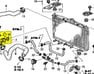 Radiator Water Elbow - 19503RAAA01