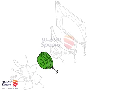 كلتش مروحة - 21082EA01A