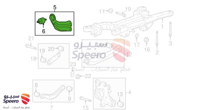 مقص خلفي يمين فوق