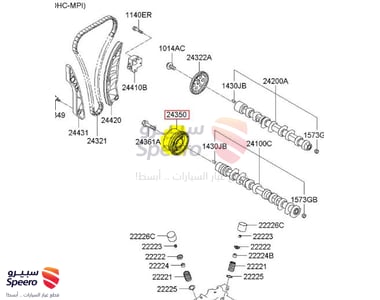 بكرة شداد سير تيمن صغير - 2435003001