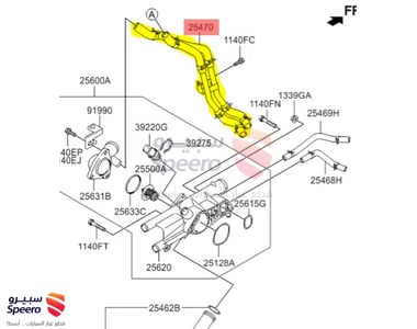 مجموعة ليات المبرد - 254702G000