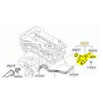 كوع ماء مكينة مع الحساس 256002E550